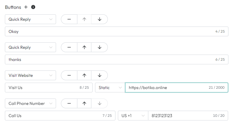 Valid Button Example