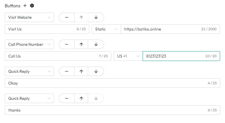 Valid Button Example